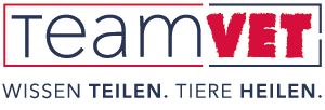 Logo Wir gehören zum TeamVet-Verbund